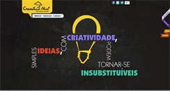 Desktop Screenshot of creativehut.com.br